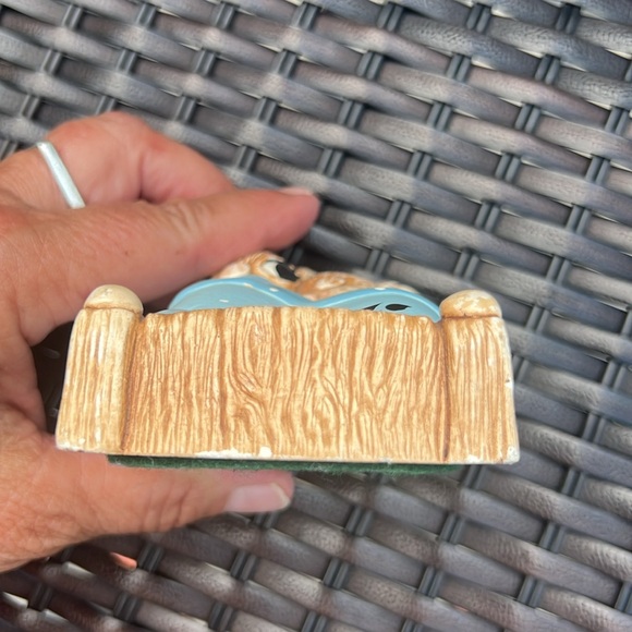 Vintage hand painted  stonecraft PENDELFIN “ Twins” blue blanket - Picture 6 of 6